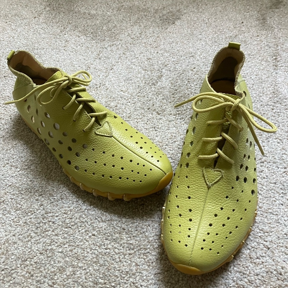 Litfoot leather perforated LF9010 Oxford shoes lightweight artisan breathable 7 - Picture 4 of 6